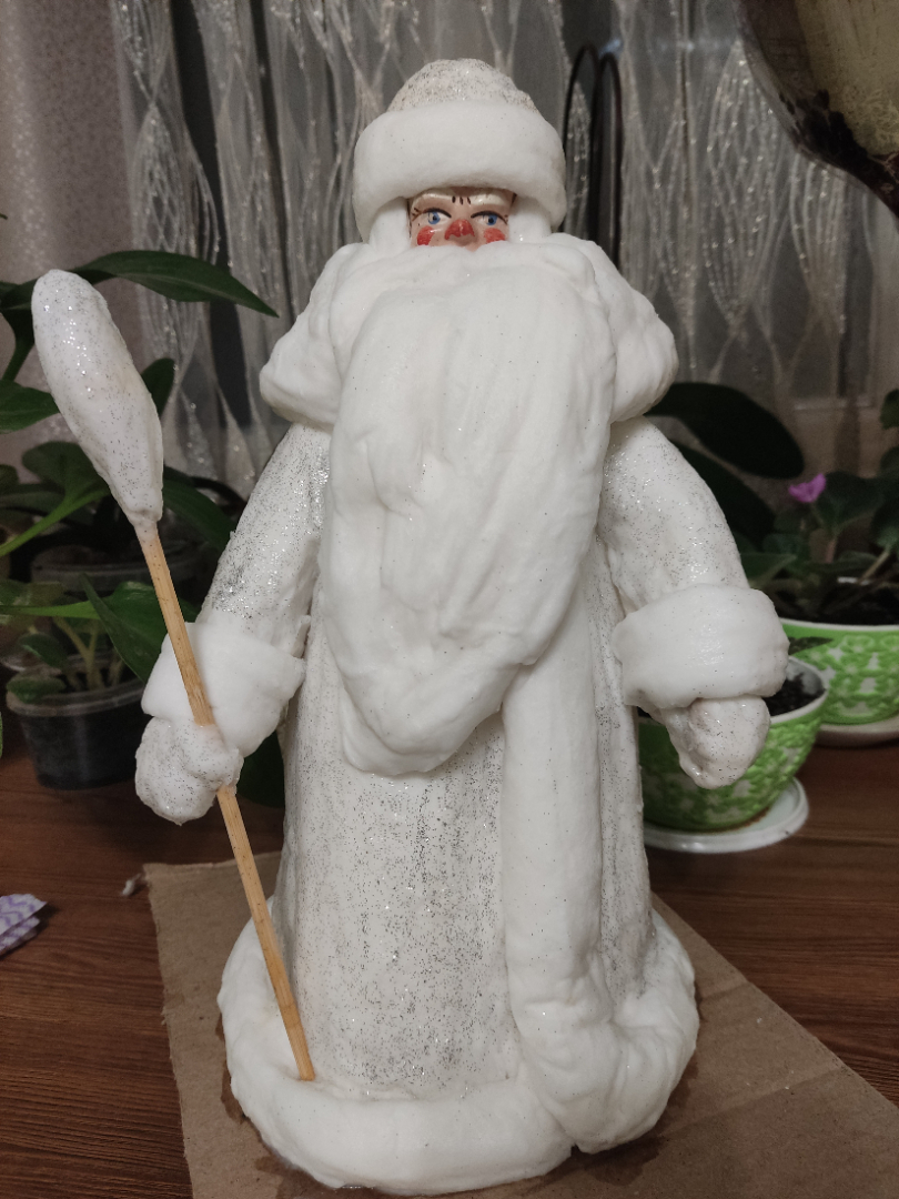 Дед Мороз, реплика СССР, ручная работа. Картинка 7